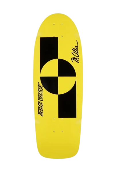 Malba Crash Test Reissue 10.03in x 29.35" SC-436 Santa Cruz Decks