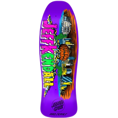 Kendall Pumpkin Reissue 10in x 30.12in Santa Cruz Decks