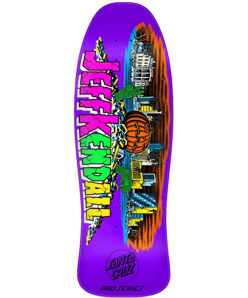 Kendall Pumpkin Reissue 10in x 30.12in Santa Cruz Decks