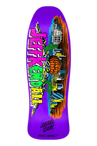 Kendall Pumpkin Reissue 10in x 30.12in Santa Cruz Decks