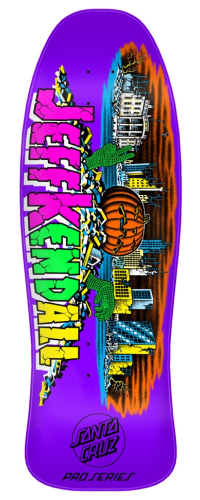 Kendall Pumpkin Reissue 10in x 30.12in Santa Cruz Decks