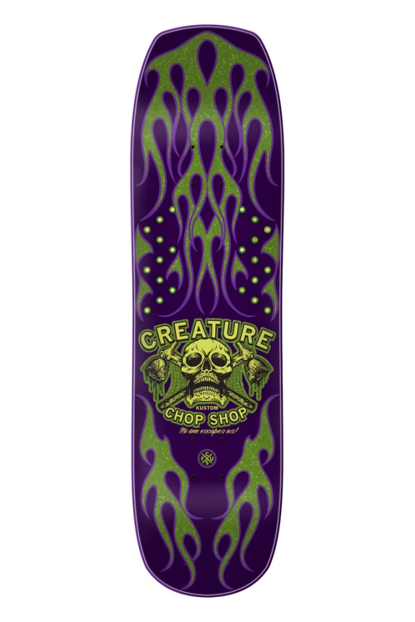 Chop Shop Flame 8.50in x 32.05in Creature Decks