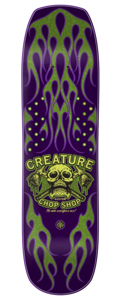 Chop Shop Flame 8.50in x 32.05in Creature Decks