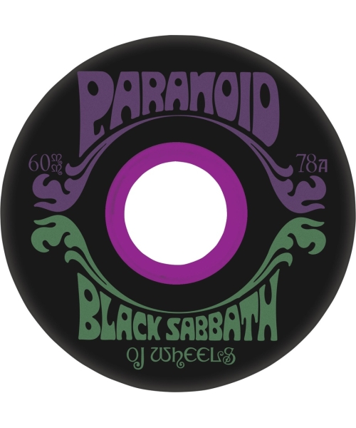 60mm Black Sabbath Paranoid Super Juice Black 78a