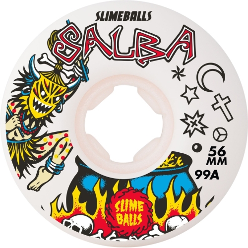 56mm Salba Witch Doctor Reissue Chubbies White 99a