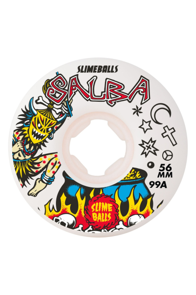 56mm Salba Witch Doctor Reissue Chubbies White 99a