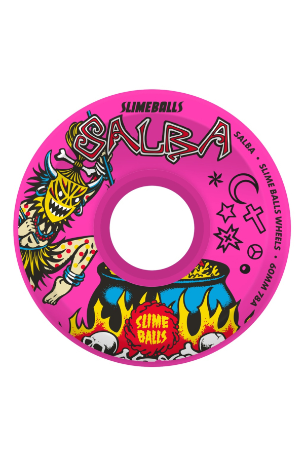 60mm Salba Witch Doctor Reissue OG Slime Pink 78a