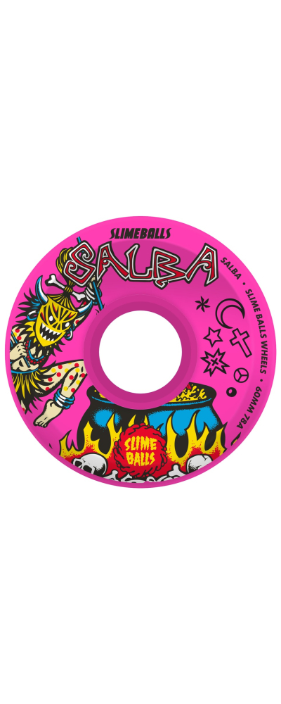 60mm Salba Witch Doctor Reissue OG Slime Pink 78a