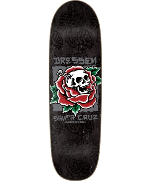 Dressen Skull Rose Pro Shaped 9.25in x 31.95in