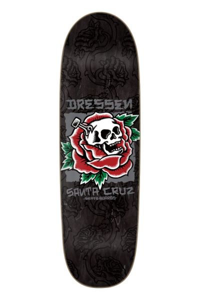 Dressen Skull Rose Pro Shaped 9.25in x 31.95in