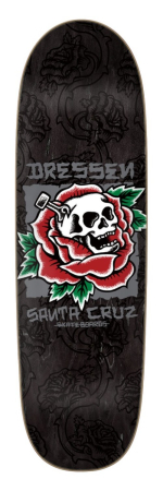 Dressen Skull Rose Pro Shaped 9.25in x 31.95in