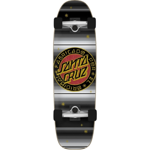 Loco Dot 8.4in x 29.4in Street Cruzer Santa Cruz