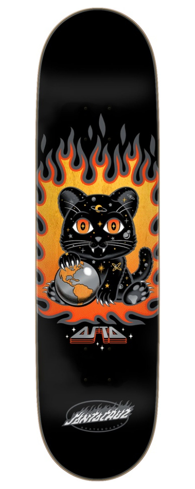 Asta Space Kitten Twin Pro 8.2in X 31.6in Santa Cruz Decks