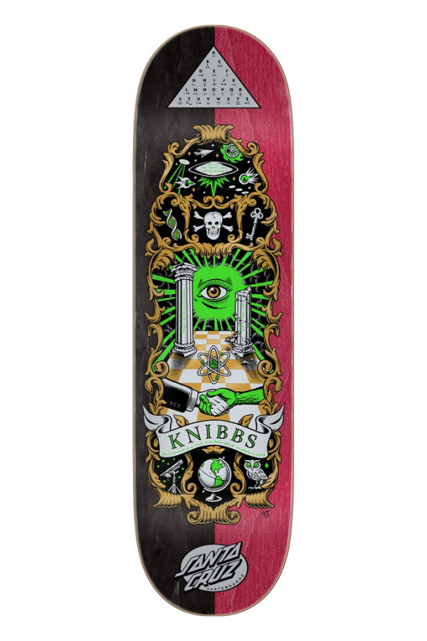 Knibbs Cryptic Pro 8.50in X 31.60in Santa Cruz Decks