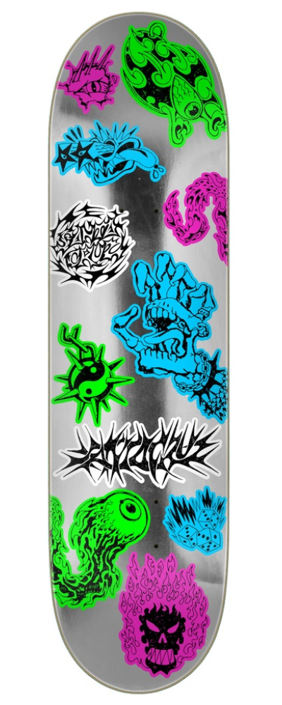 Scribble Flash Feelbase 8.00in X 30.50in Santa Cruz Decks