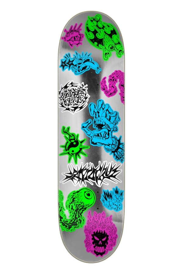 Scribble Flash Feelbase 8.00in X 30.50in Santa Cruz Decks
