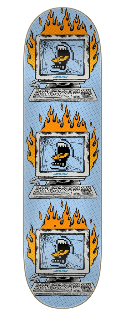 Self Destruct 7 Ply Birch 8.25in X 31.8in Santa Cruz Decks