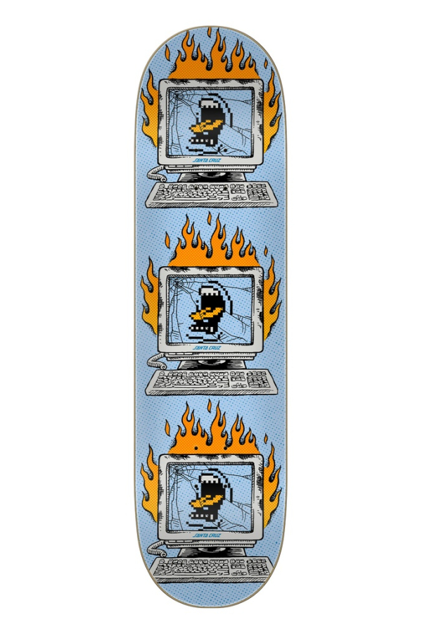 Self Destruct 7 Ply Birch 8.25in X 31.8in Santa Cruz Decks