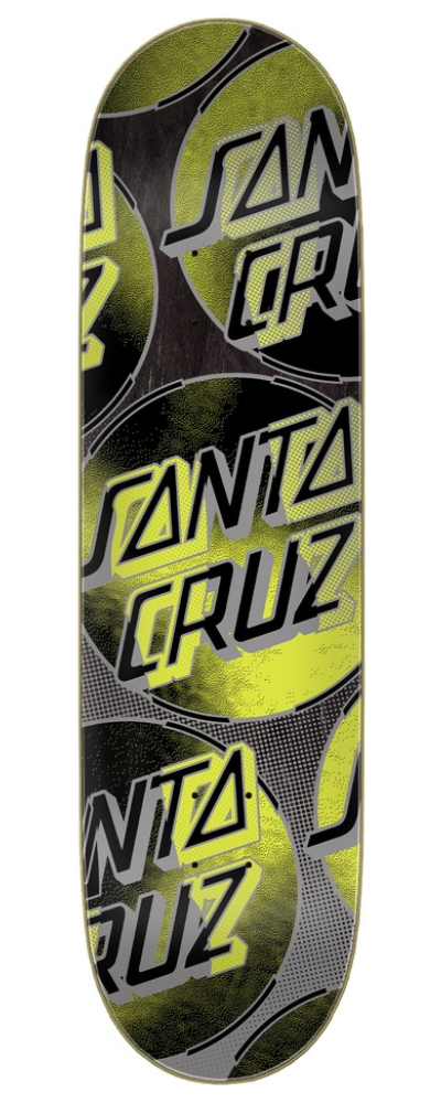 Acid Cloud Dots 7 Ply Birch 8.5in X 32.2in Santa Cruz Decks