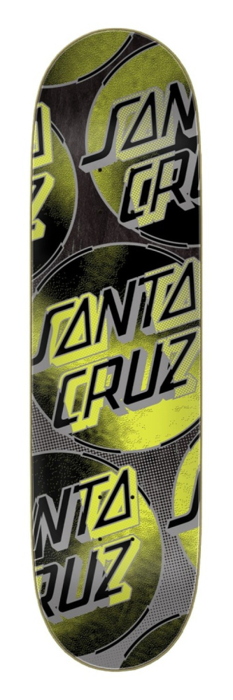 Acid Cloud Dots 7 Ply Birch 8.5in X 32.2in Santa Cruz Decks