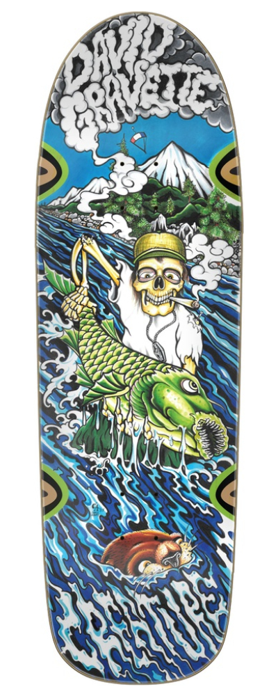 Gravette Hippie Falls Pro 9.00in X 31.68in Creature Decks
