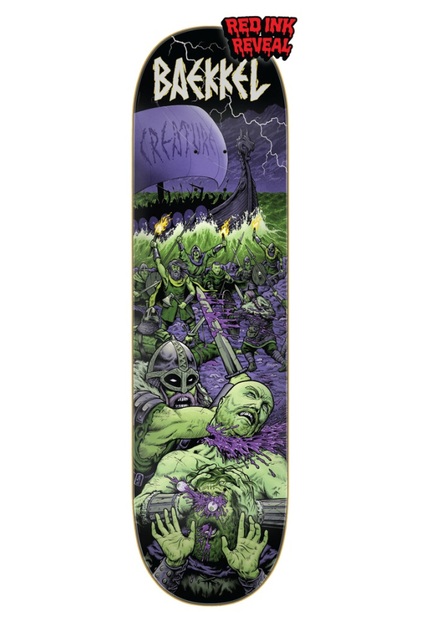 Baekkel Warriors Vx Deck 8.6in X 32.11in Creature Decks