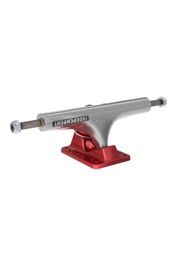 151 Stage 4 Hollow Bar Logo Silver Ano Red Standard Trucks Independent