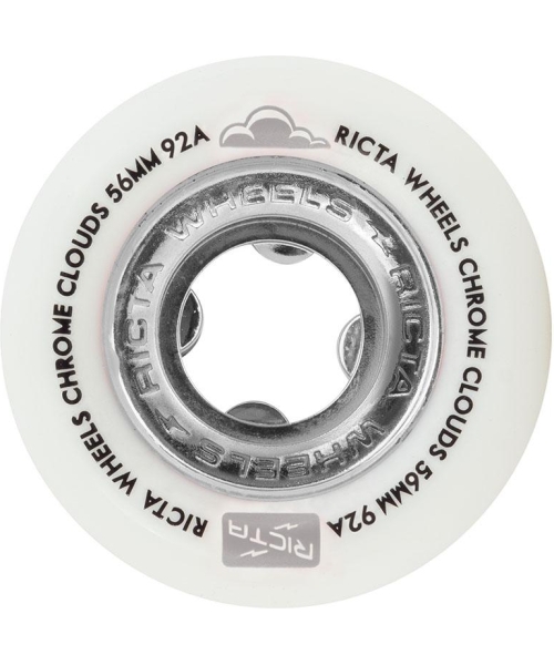 56MM CHROME CLOUDS WHEELS BLACK
