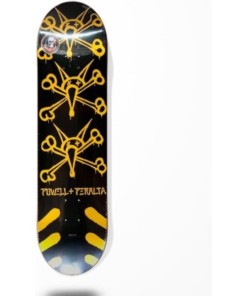 DECK VATO RATS BIRCH 8.0 BLACK/YELLOW