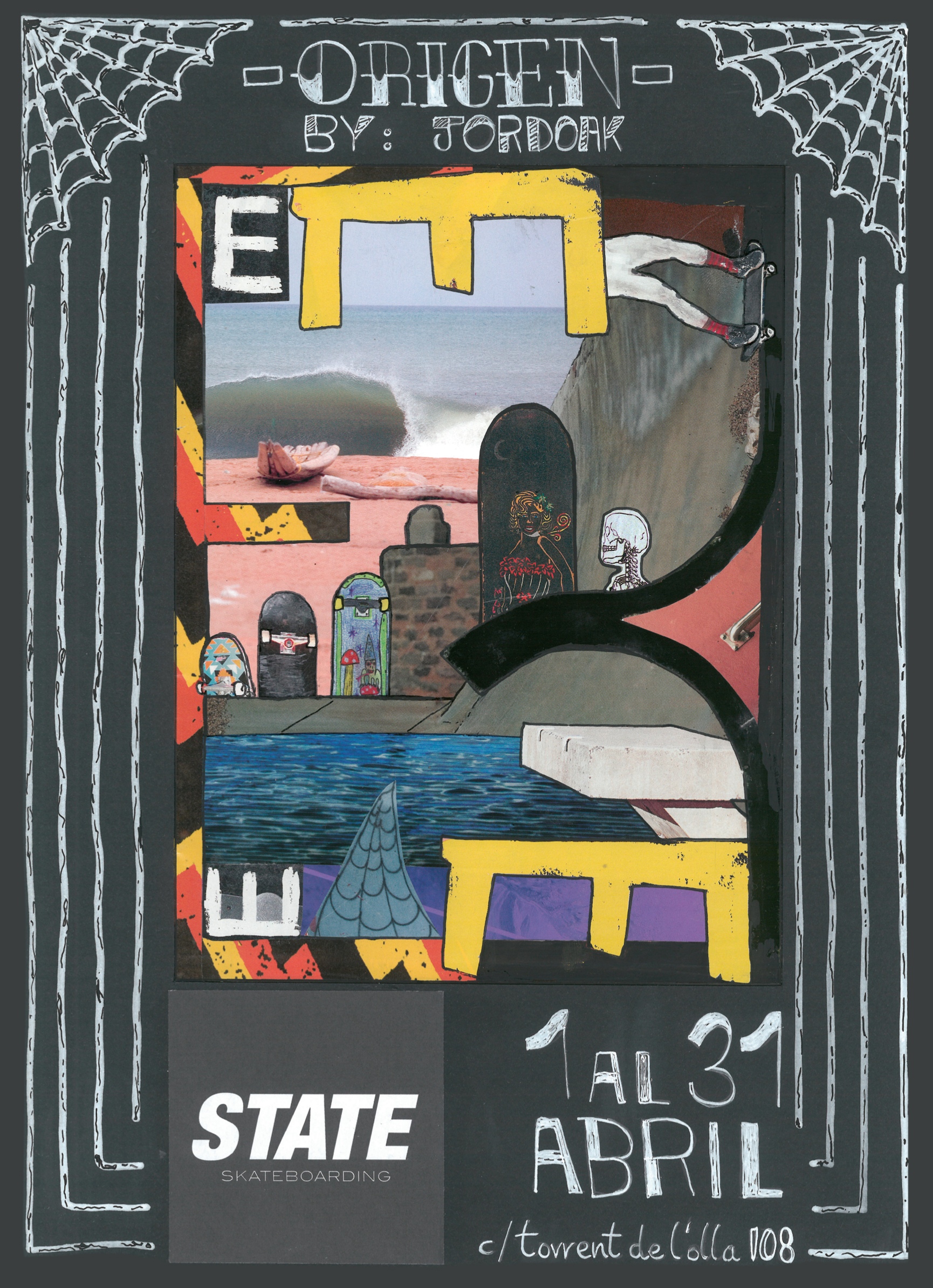 jordoak-POSTER-origen-surfart-skateart-collage-collageart-painting-illustration-photography-skateboardkulture-stateart-barcelona-statebcn-state