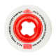 Chrome Clouds Wheels Red
