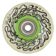 60mm Light Ups W/Green Led And Bearings OG Slime 78A