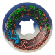 53mm Hairballs 50-50 White Blue 95A