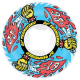 61mm Team Rider White Blue 95A