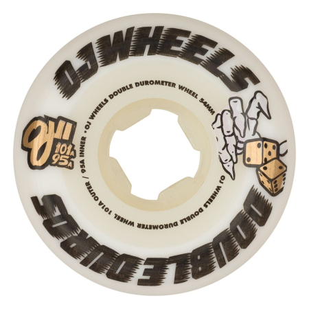 54mm Double Duro White Mini Combo 101A/95A