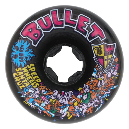 60mm Bullet Riot Vomits Black 97a Slime Balls Wheels