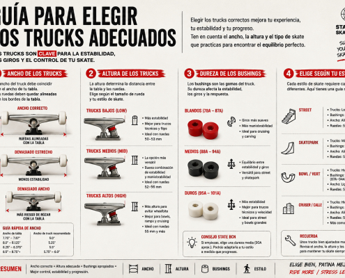 Ejes de skateboard explicación Ejes de skateboard explicación