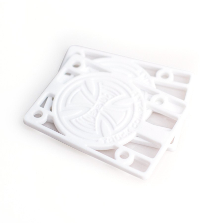 Genuine Parts Risers 1/8 (P/K Of 12) White