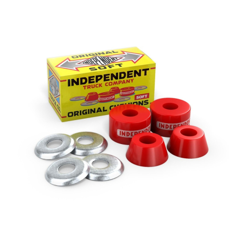 Genuine Parts Original Conical Cushions Soft (90A) Red 1 Set