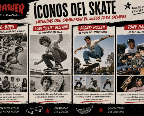 Iconos del skate Iconos del skate