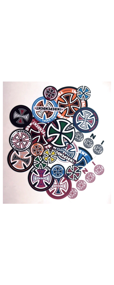 STICKERS INDY ASSORTED (P/K OF 25)