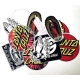 STICKERS SANTA ASSORTED (P/K OF 25)