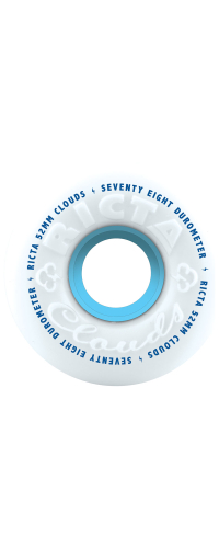 CLOUDS WHEELS WHITE