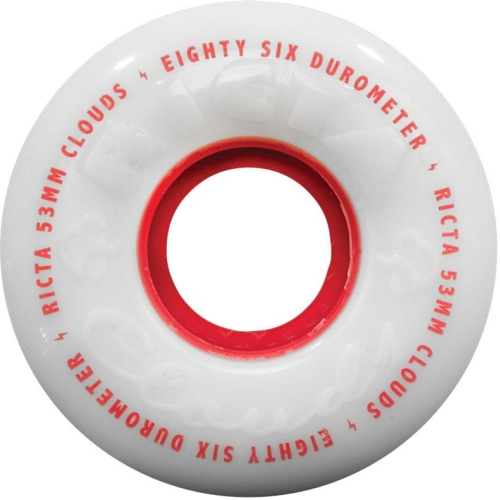 CLOUDS WHEELS RED