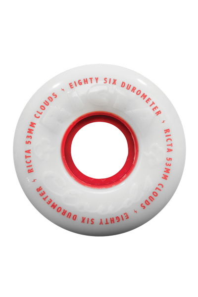 CLOUDS WHEELS RED