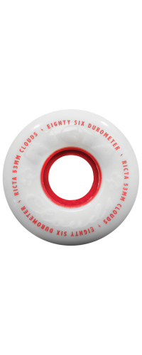 CLOUDS WHEELS RED