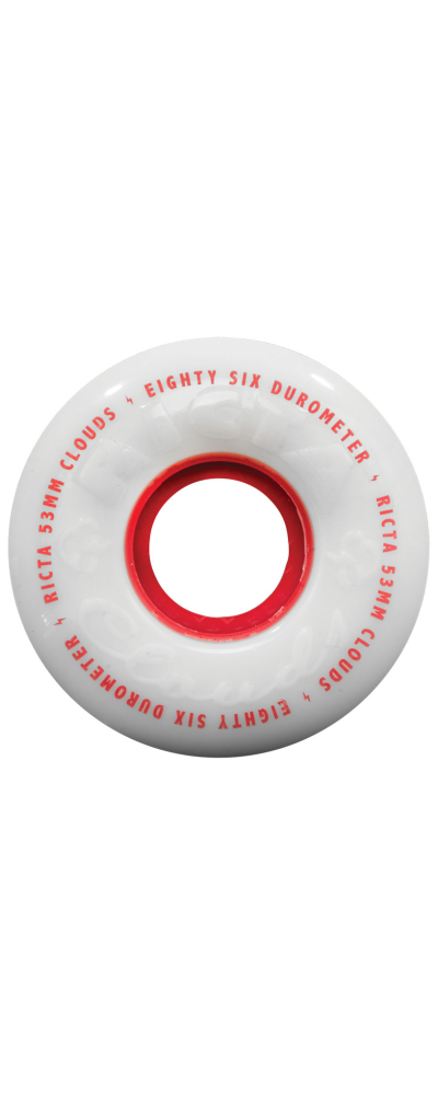 CLOUDS WHEELS RED