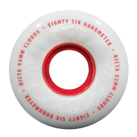 Clouds Wheels Red