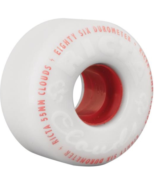 CLOUDS WHEELS RED