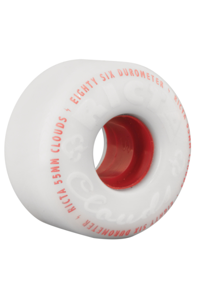 CLOUDS WHEELS RED